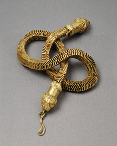Image for Necklace with Lion's-Head Closures