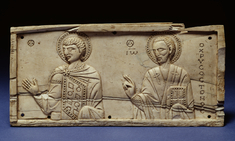 Image for Unidentified Saint and Saint John Chrysostom