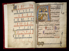 Image for Leaf from the Beaupré Antiphonary (Volume I)