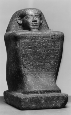 Image for Block Statue of Pede-Amon-Neb-Nesut-Tewy