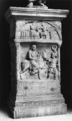 Image for Altar Dedicated to M. Iunius Rufus by his Tutor Soterichus