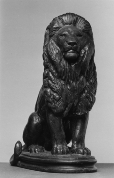 Image for Seated Lion, Number 3