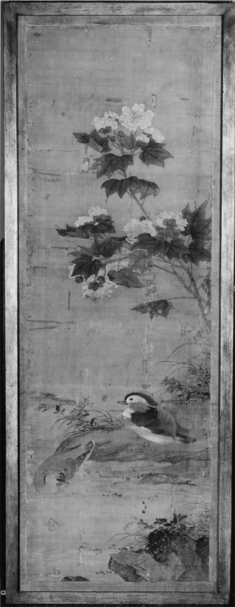 Image for Mandarin Ducks and Tree Peonies