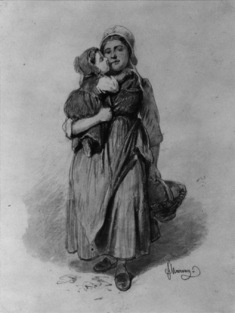 Image for Peasant Woman and Child