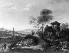 Image for Romantic Landscape with Figures