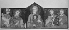 Image for The Virgin and Child with Saints