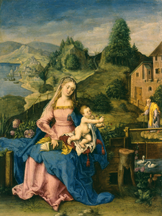 Image for Virgin and Child in a Landscape