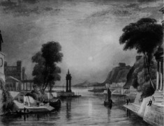 Image for Landscape, probably a copy after Turner