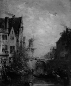 Image for Canal Scene, Holland
