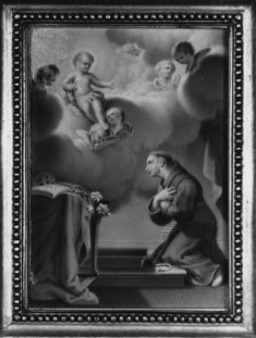 Image for St. Anthony of Padua Kneeling Before a Vision of the Christ Child