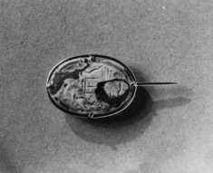 Image for Intaglio with Animals and an Ouroboros Set in a Pin