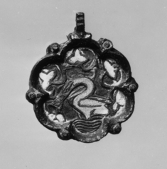 Image for Pendant with a Swan and Vine Leaves
