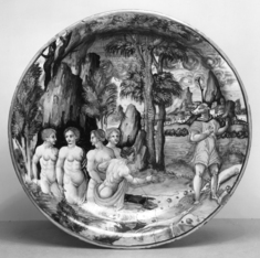 Image for Dish with Diana and Nymphs Bathing
