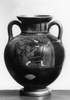 Image for Amphora Depicting Satyrs and Maenads