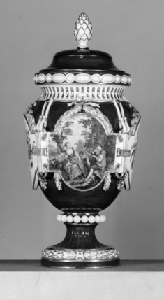 Image for Vase with Cover (Vase ferré)