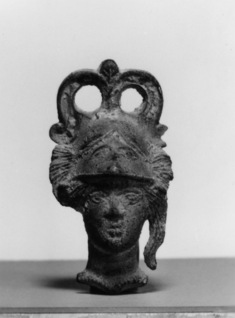 Image for Head of Athena Wearing Corinthian Helmet