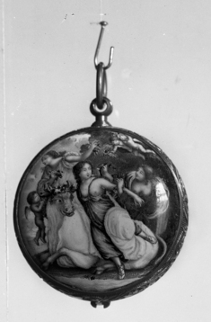 Image for Watch with Scenes of Europa and the Bull and a Satyr and Sleeping Nymph