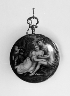 Image for Enameled Watch with Venus and Adonis