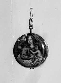 Image for Enameled Watch with the Virgin and Child and Joseph