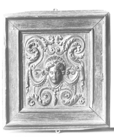 Image for Mask of a woman with scrolls