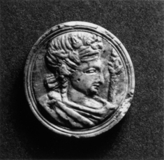 Image for Medallion with the Head of a Maenad