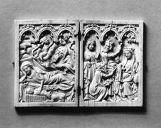 Image for Diptych with the Nativity and Adoration