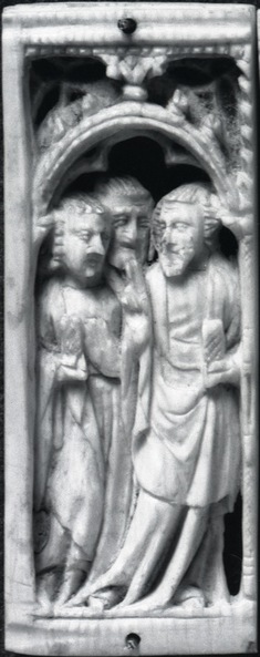 Image for The Risen Christ with two Apostles