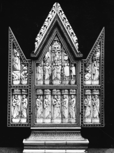 Image for Triptych with the Crucifixion and Other Scenes