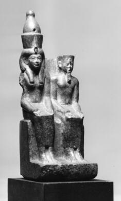 Image for Amun and Mut Seated