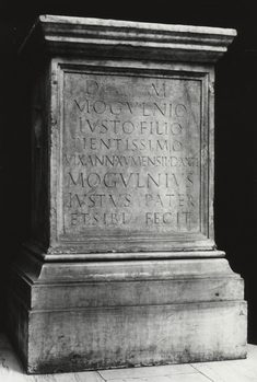 Image for Funerary Altar of M. Ogulnius Iustus