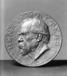 Image for Circular Plaque with Henry Walters