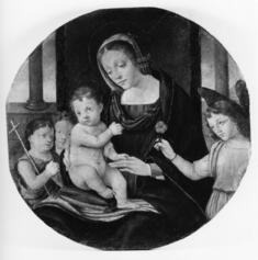 Image for Madonna and Child with the Young St. John and Two Angels