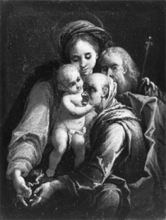 Image for The Holy Family with a Saint