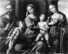 Image for Madonna and Child with Saints