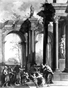 Image for St. Peter Baptizing the Centurion, Cornelius