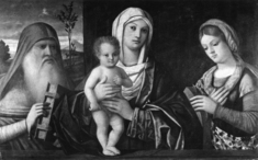 Image for Madonna and Child with St. Jerome and St. Catherine of Alexandria