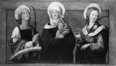 Image for Saint Anne with Saint Catherine of Alexandria and Saint Lucy