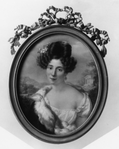 Image for Portrait of a woman (Mlle. Georges?)