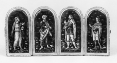 Image for Four Plaques Representing Prophets