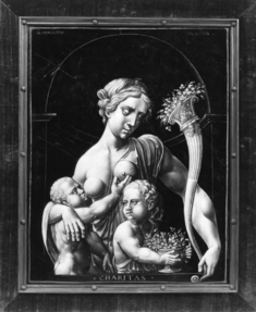 Image for Plaque with an Allegorical Representation of Charity