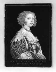Image for Portrait of Béatrice de Cusance, Princess of Cantecroix