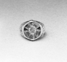 Image for Ring with an Image of Christ