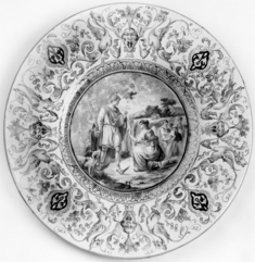 Image for Plate with Ruth and Boas