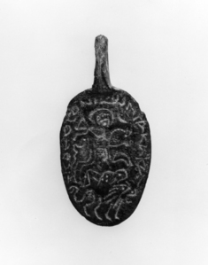 Image for Pendant Amulet Depicting the Holy Rider; Christ Crucified (reverse)