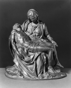 Image for Pieta/reduced copy after marble in St.P