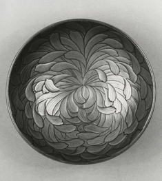 Image for Sake Cup (sakazuki) in the Form of a Chrysanthemum