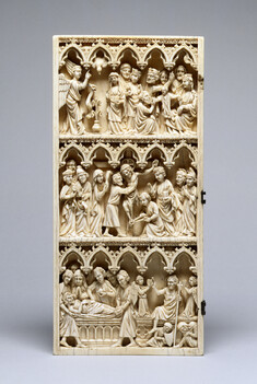 Image for Left Diptych Leaf with Scenes of the Passion