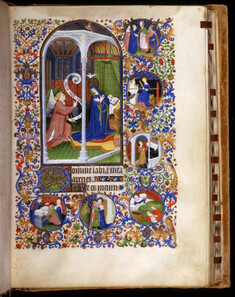 Image for Leaf from Book of Hours: The Annunciation
