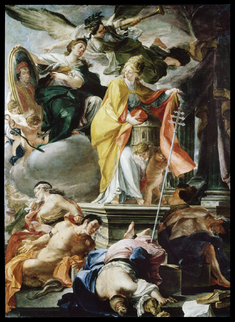 Image for Allegory of the Papacy of Clement XI