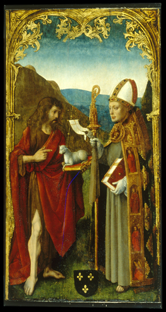Image for Saint John the Baptist and a Bishop Saint